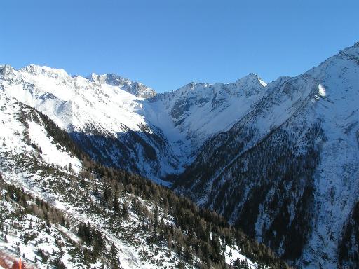 Blick von Mittelstation